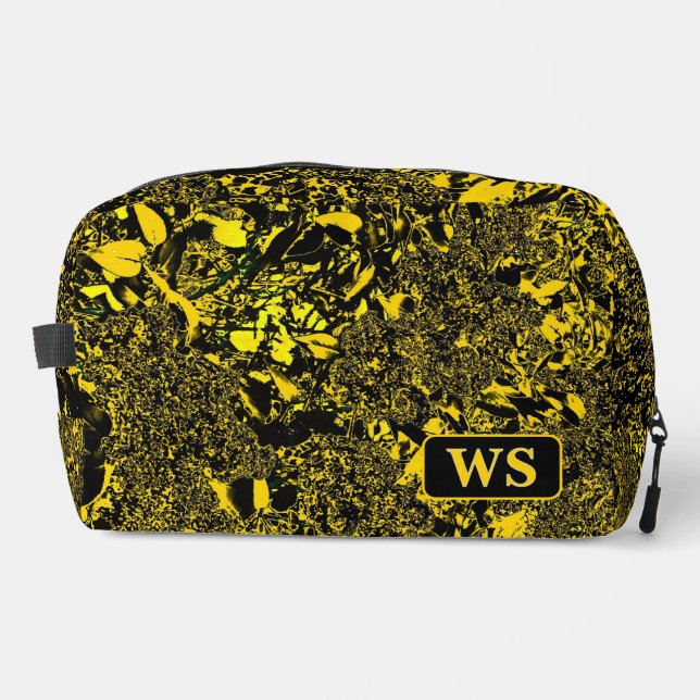 Sac de toilette en monogramme jaune vibrant (Recto)