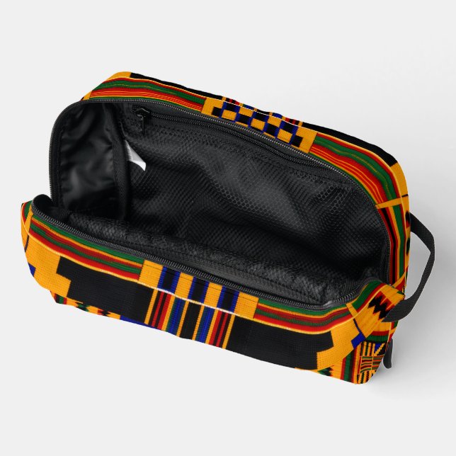Sac de toilette en tissu Kene (Ouvrir)