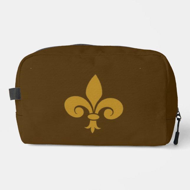 Sac de toilette Fleur de Lys (Recto)