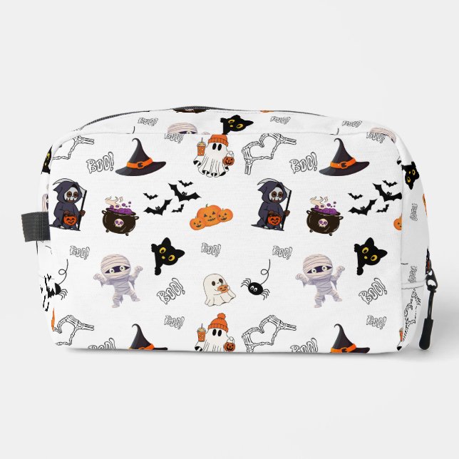 Sac de toilette Halloween avec magie en pleine imp (Recto)