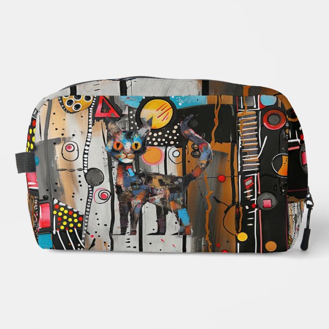 Sac de toilette Kitty Abstract (Recto)