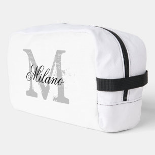 Sac de toilette monogramme personnalisé