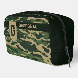 Sac de toilette Motif Camouflage pour homme/père