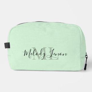 Sac de toilette personnalisable avec monogramme