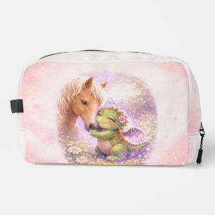 Sac de toilette personnalisé avec nom Dragon et Ch