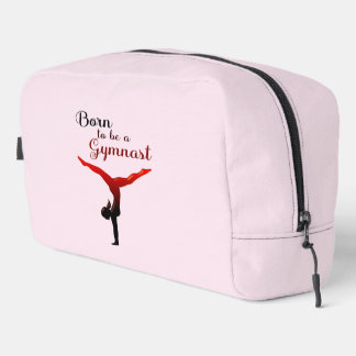 Sac de toilette personnalisé Né pour être une gymn