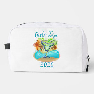 Sac de toilette personnalisé pour l'île tropicale
