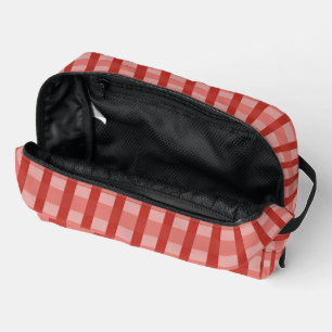 Sac de toilette rouge chic - Gras et fonctionnel