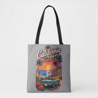 Sac de tote Road Trip sur la côte californienne au