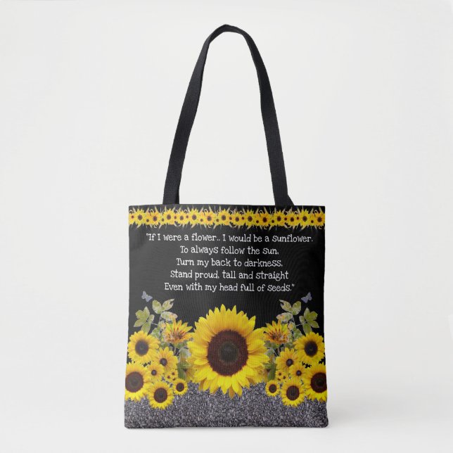 Sac de tournesol réutilisable (Devant)