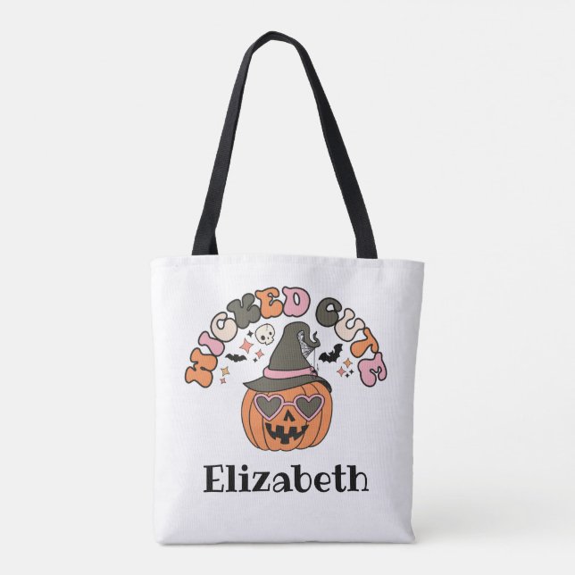 Sac de traitement d'Halloween pour enfants personn (Dos)