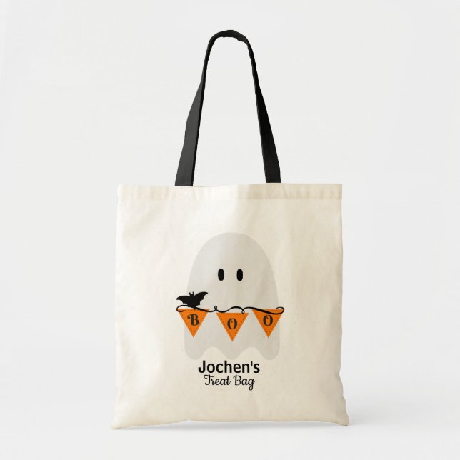 Sac de traitement Halloween pour enfants personnal (Devant)
