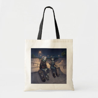 Sac de trick or treat Frankenstein skateurs