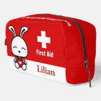 Sac de trousse de premiers soins pour lapin mignon