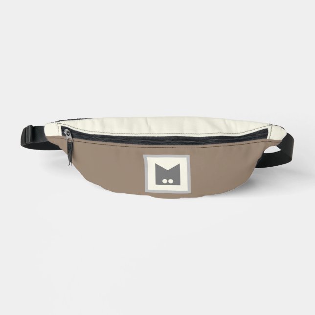 Sac de ventre élégant brun beige (Recto)