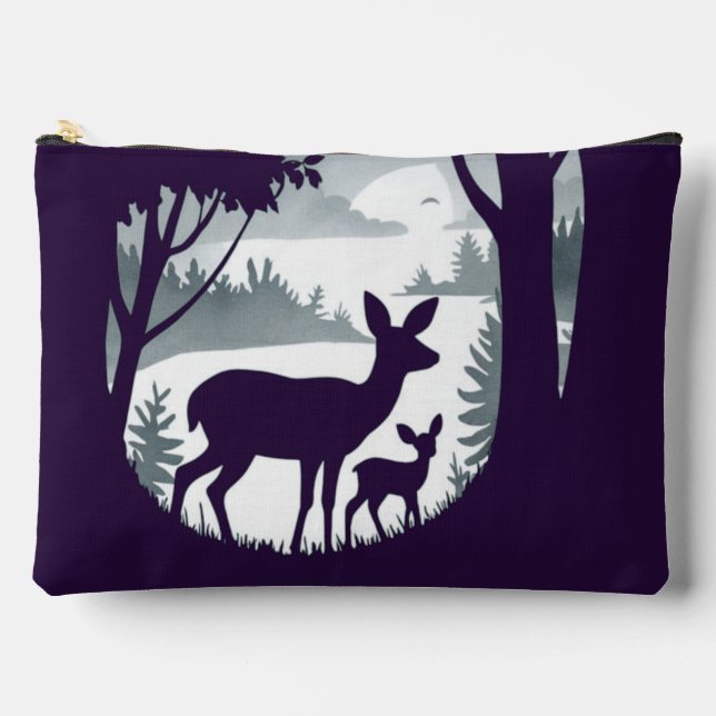 Sac de voyage de cerf Doe Fawn Accessoire Pouch (Recto)
