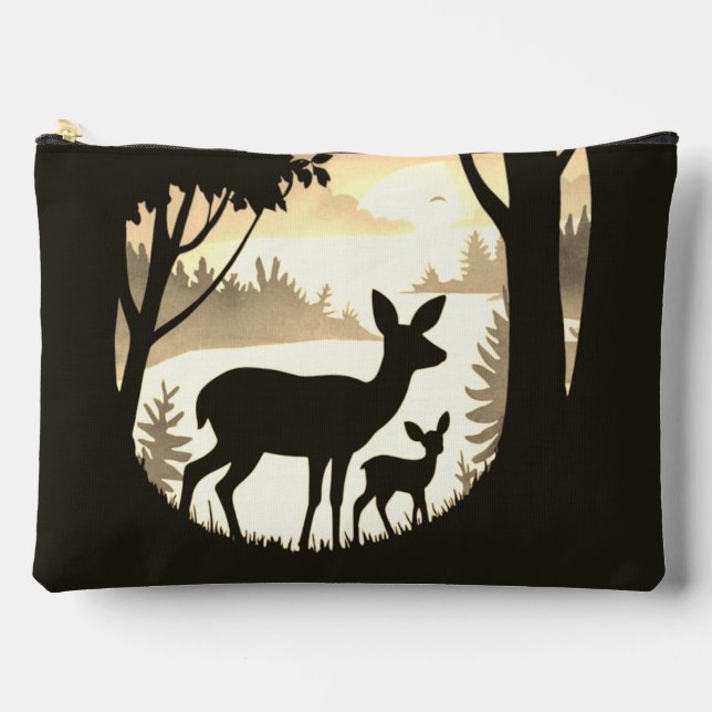 Sac de voyage pour cerf dans le sac d'accessoires  (Recto)