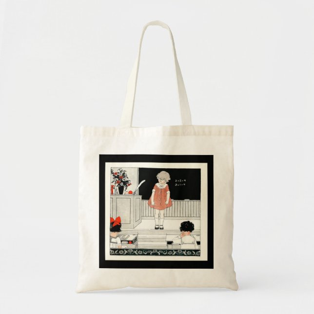 Sac d'école vintage pour des étudiants ou des (Devant)