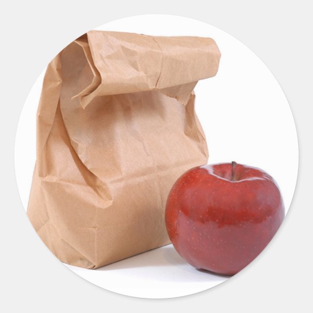 Sac Déjeuner autocollants (Devant)