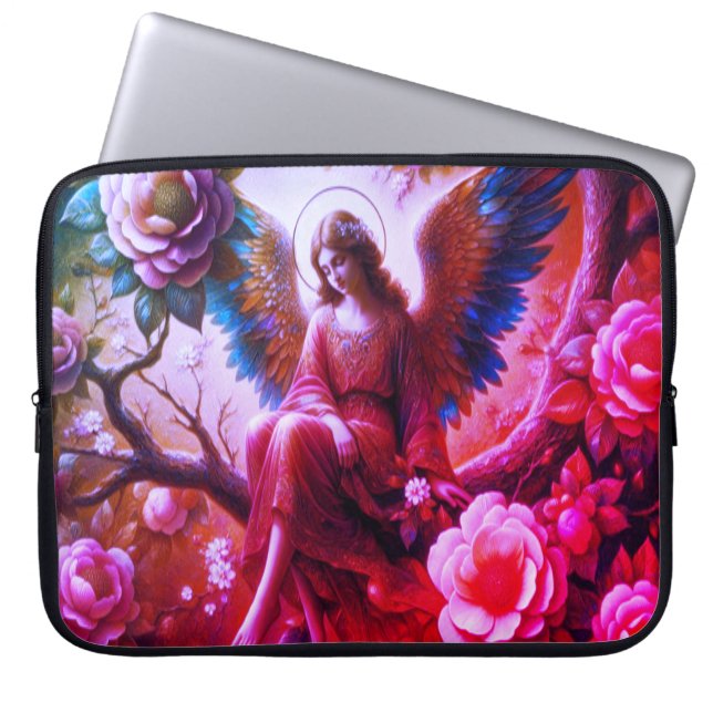 Sac d'électronique d'ange assis dans l'arbre (Devant)