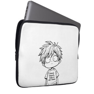 Sac d'électronique de garçon d'anime Chibi drôle