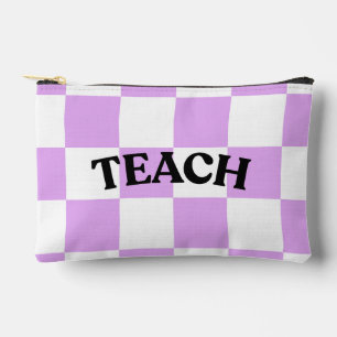 Sac d'enseignement à carreaux