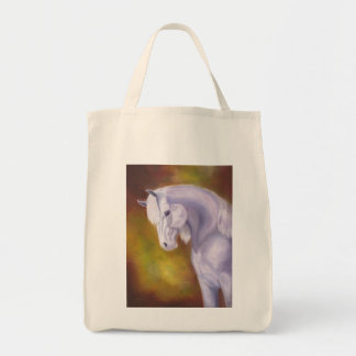 Sac d'épicerie Arabe blanc de cheval