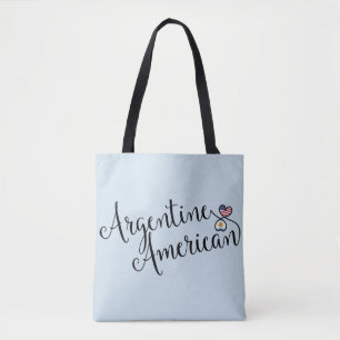Sac d'épicerie argentine American Entwin Hearts