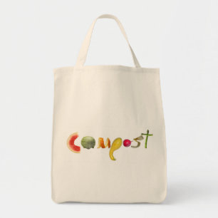 Sac d'épicerie de compost