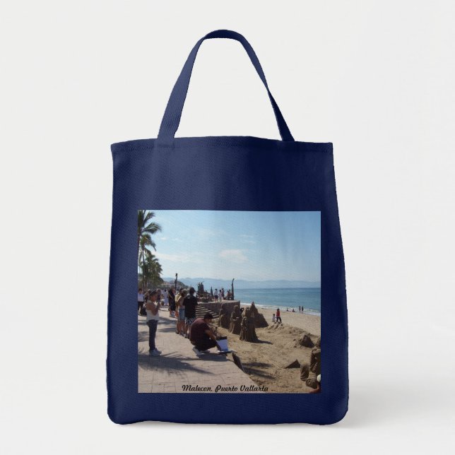 Sac d'épicerie de marine Malecon (Devant)