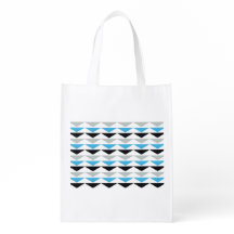 Sac d'épicerie réutilisable d'impression