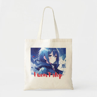 Sac design d'inspiration Anime avec Note expressiv