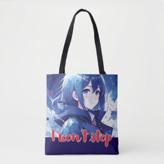 Sac design d'inspiration Anime avec Note expressiv