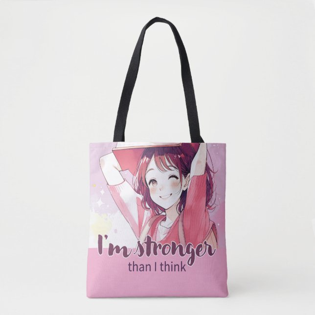 Sac design d'inspiration Anime avec Note expressiv (Devant)