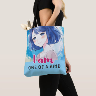 Sac design d'inspiration Anime avec Note expressiv