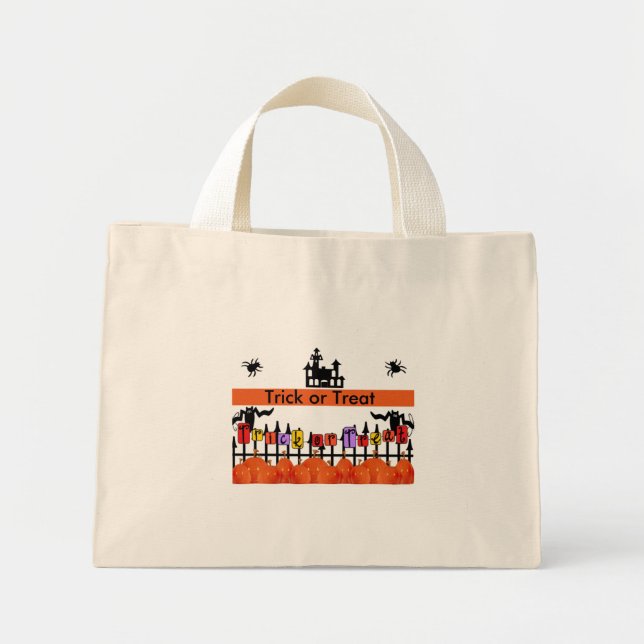 Sac d'Halloween à la baguette (Devant)