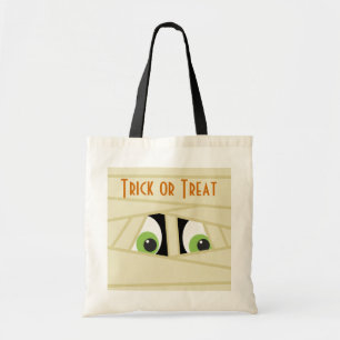 Sac d'Halloween éffrayant à la tête de maman