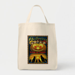 Sac d'Halloween Jack o'Lanterne et Enfants