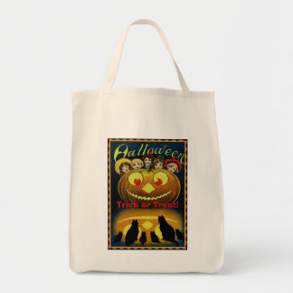 Sac d'Halloween Jack o'Lanterne et Enfants