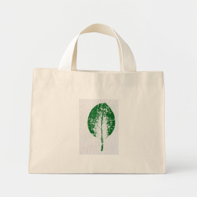 Sac d'impression de la nature de la feuille (Devant)