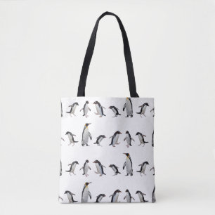 Sac d'impression de partie de pingouin partout