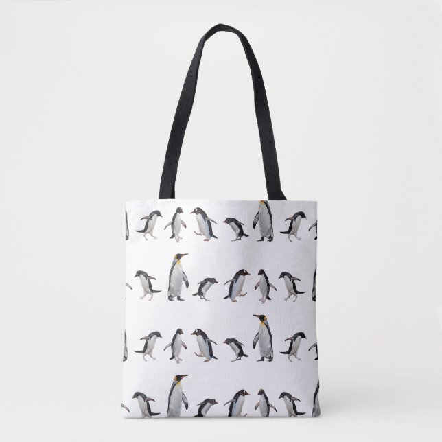 Sac d'impression de partie de pingouin partout (Devant)