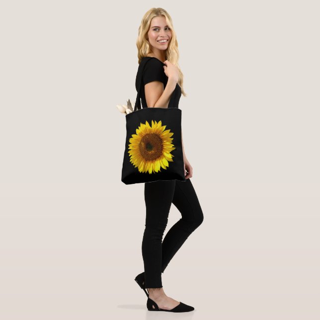 Sac d'impression de tournesol partout (Sur le modèle)