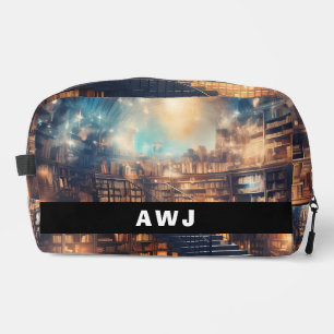 Sac Dopp Imprimé Bibliothèque