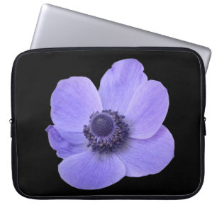 Sac d'ordinateur portable Anemone bleu