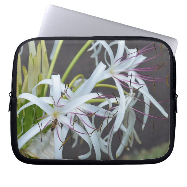 Sac d'ordinateur portable aux parfums floraux (Devant)