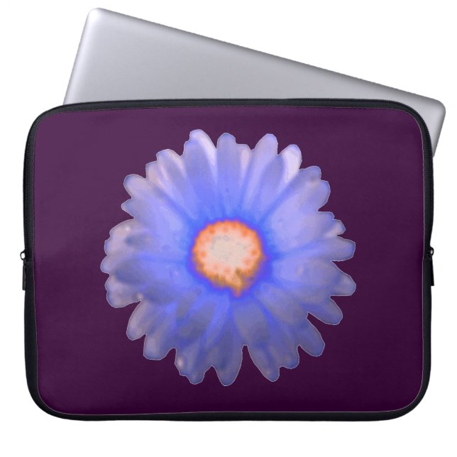 Sac d'ordinateur portable bleu et rouge Marigold (Devant)