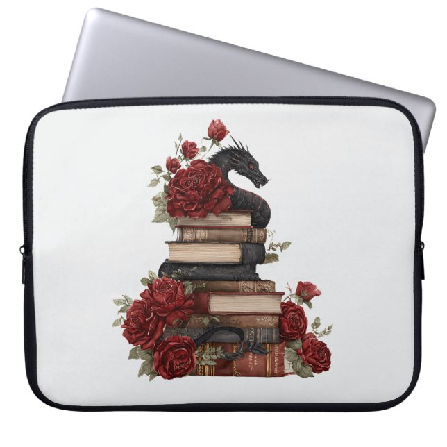 Sac d'ordinateur portable gothique Dragon (Devant)