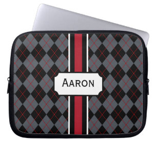 Sac d'ordinateur portable Jacquard personnalisé