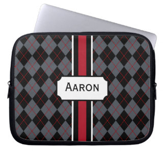 Sac d'ordinateur portable Jacquard personnalisé